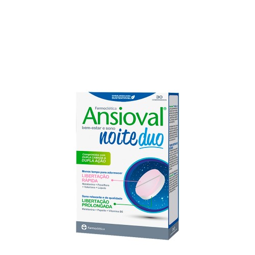 Ansioval Noite Duo 30 comprimidos