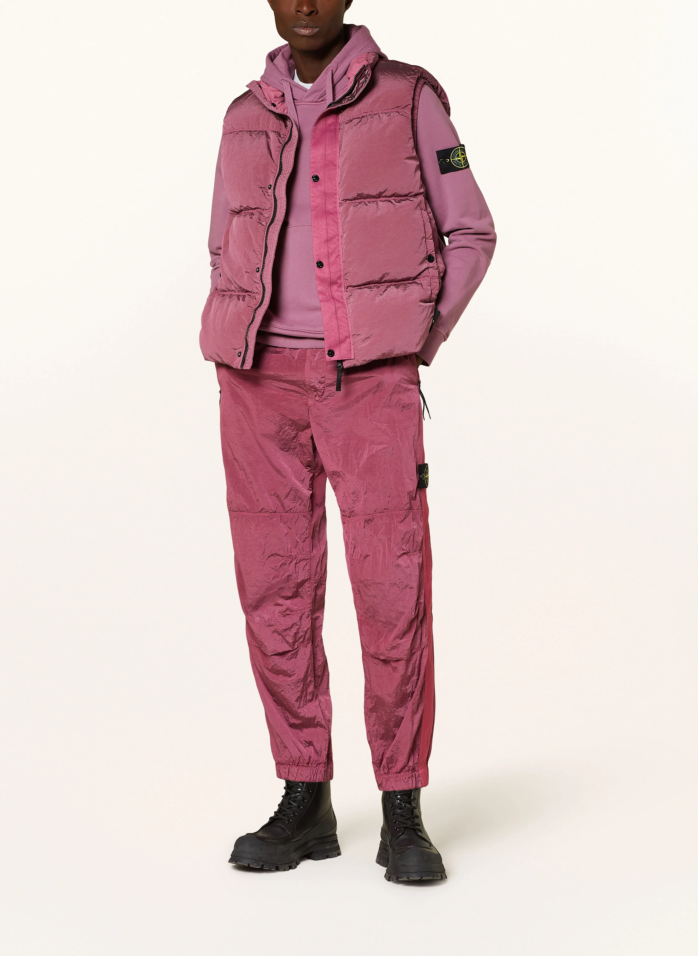 STONE ISLAND Track Pants mit Galonstreifen