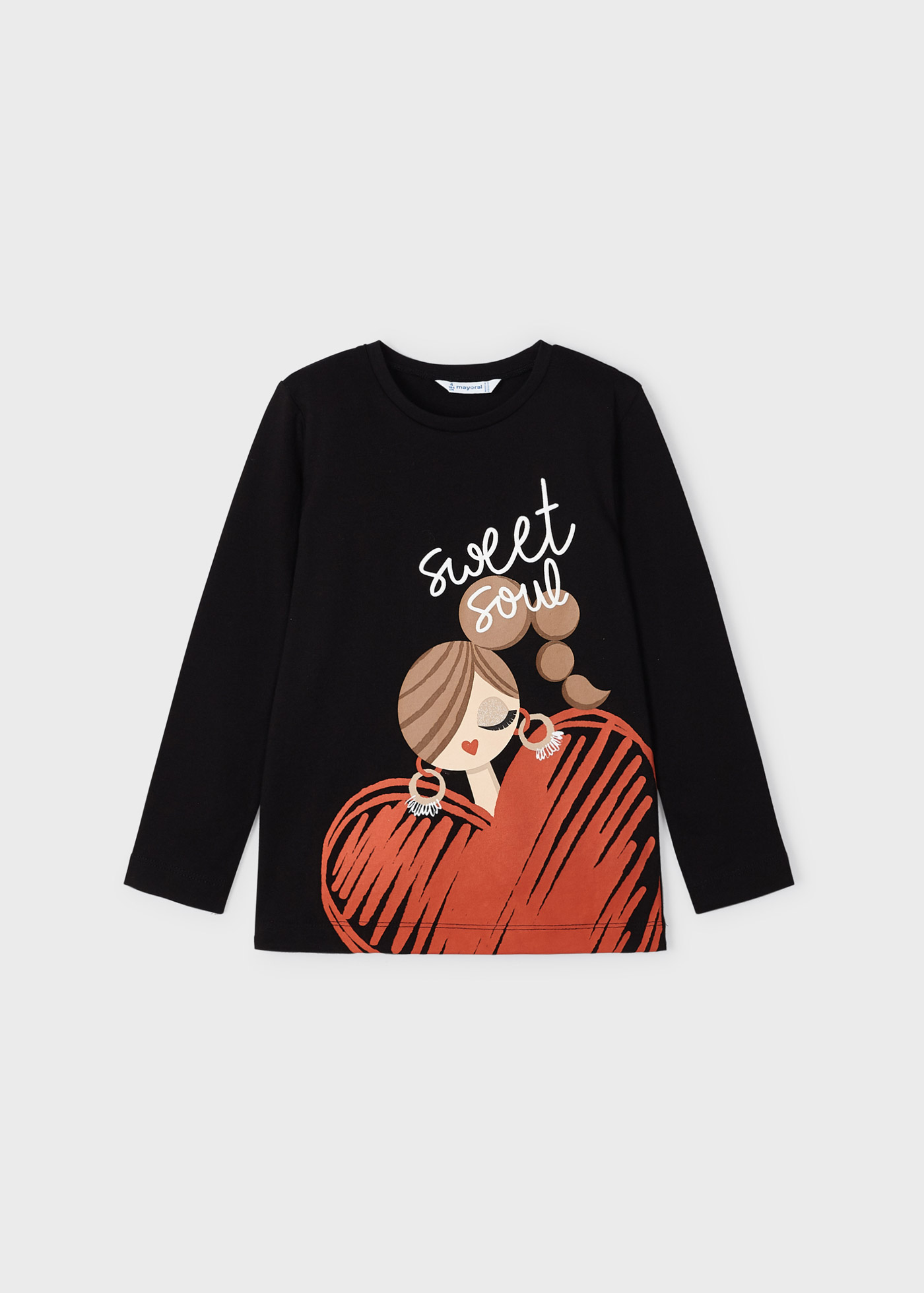 Camiseta estampada Better Cotton para meninas
