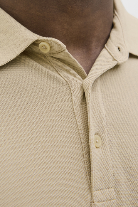 Jack & Jones taupe heren polo