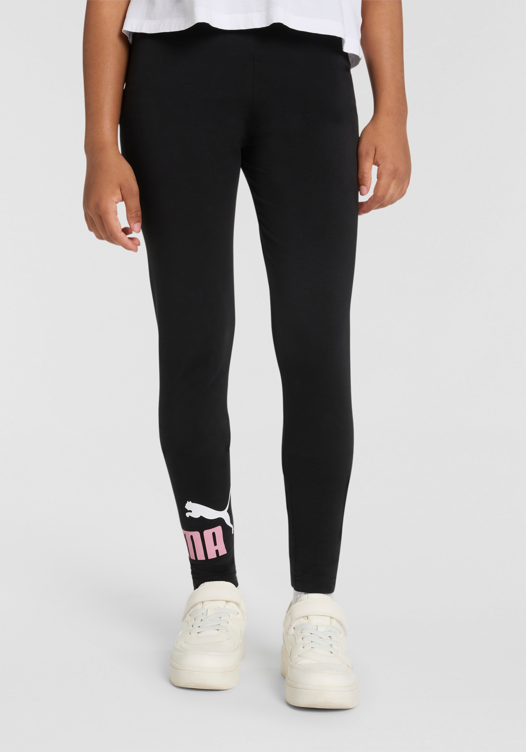 PUMA Leggings »ESS 2 COLOR NO.1 LOGO LEGGINGS G«