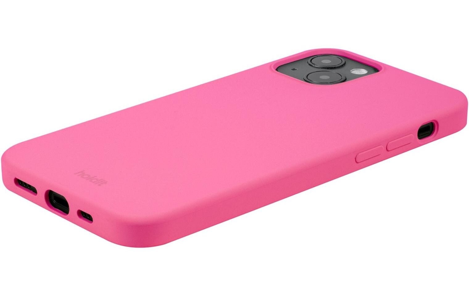 Back Cover Silicone iPhone 15 Plus PinkModerne Handyhülle aus ultradünnem und griffigem Silikon für das Apple iPhone 15 Plus