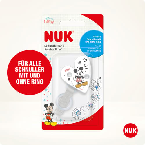 NUK Disney Mickey Mouse Schnullerband