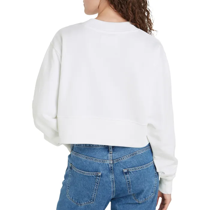 Calvin Klein Stacked Institutional Crewneck Sweater Dames
