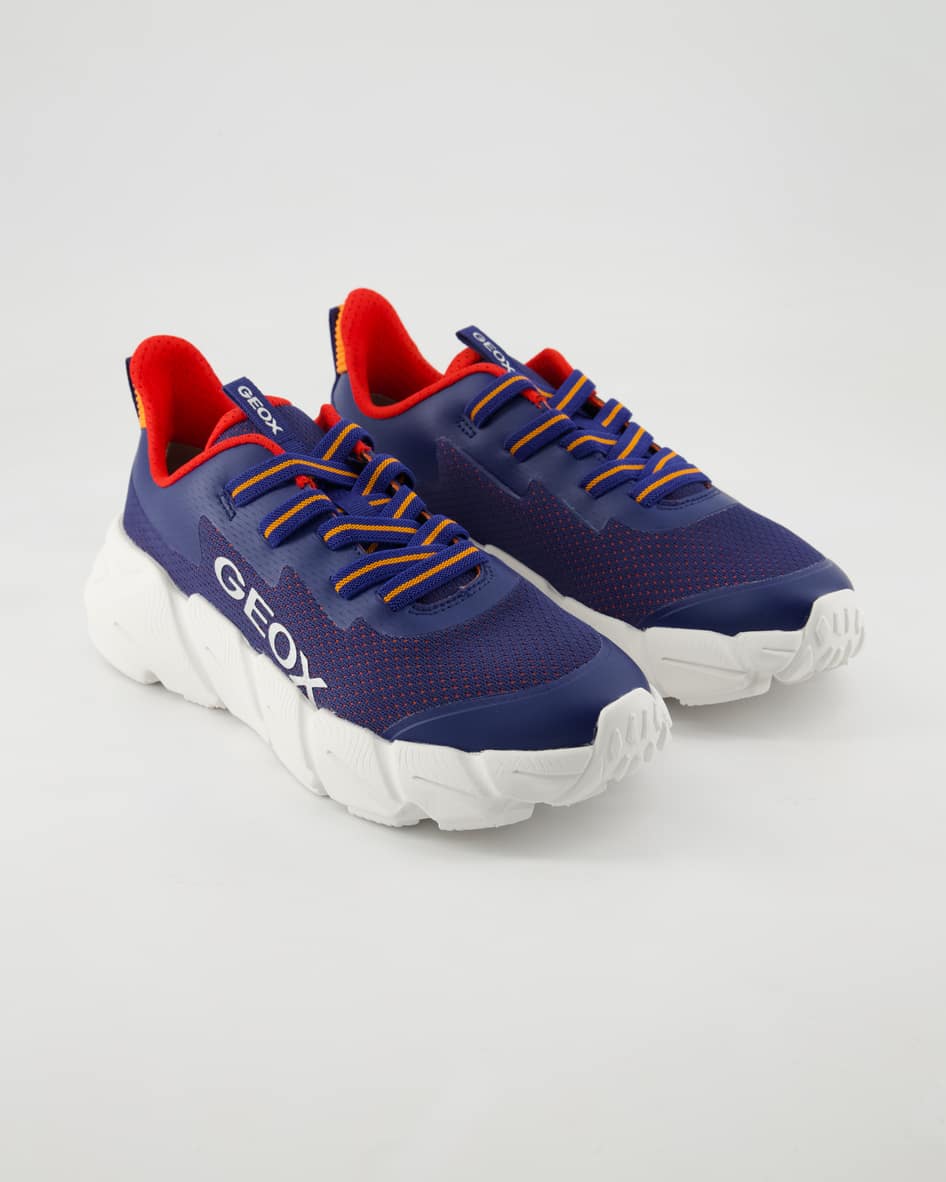Geox Flexyper Fast Boy Sneaker in Blau