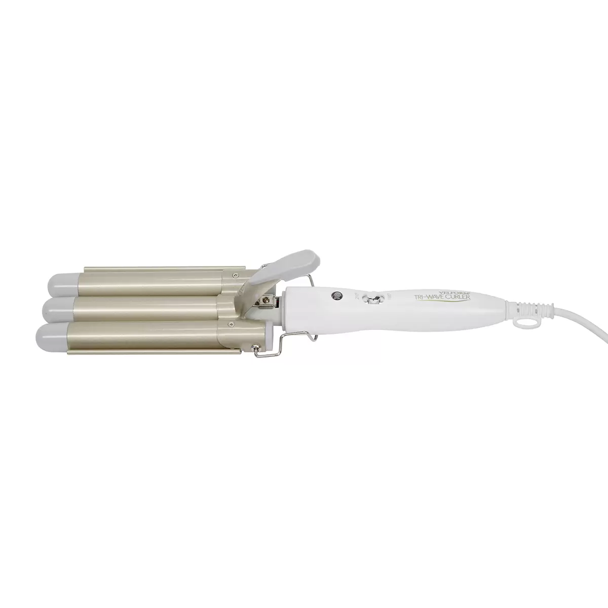 Lockenstab Velform Tri-Wave Curler weiss
