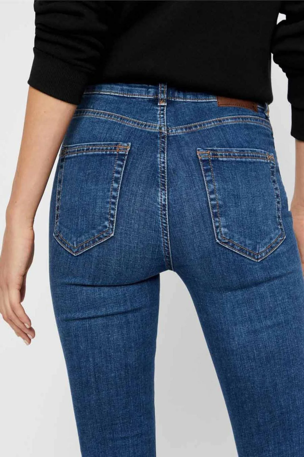 Pieces Delly Skinny MW Jeans