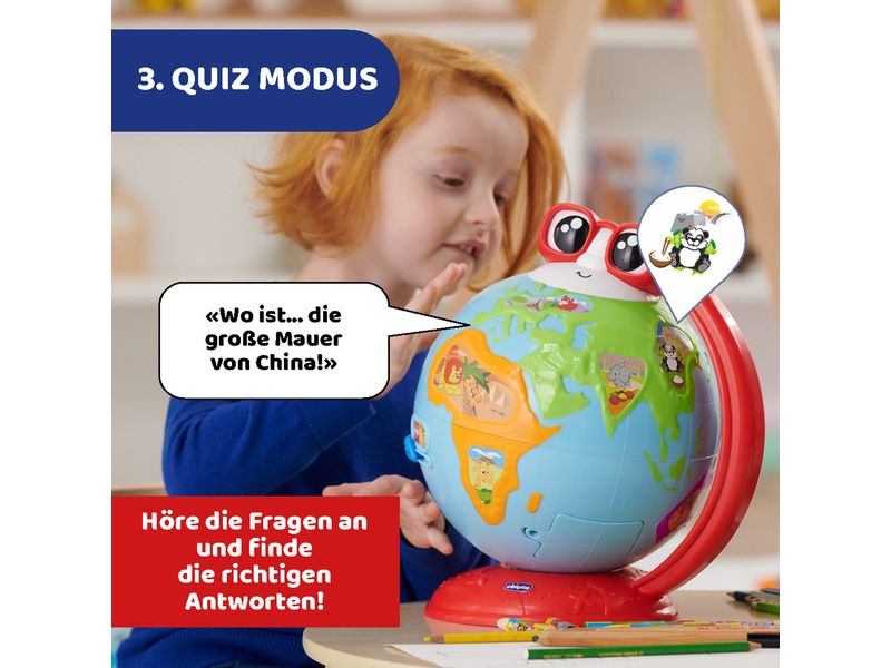 Chicco Der sprechende Globus -FR- Interaktiver Kinderglobus