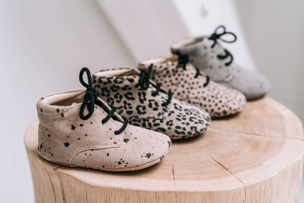 Mavies leren babyschoenen