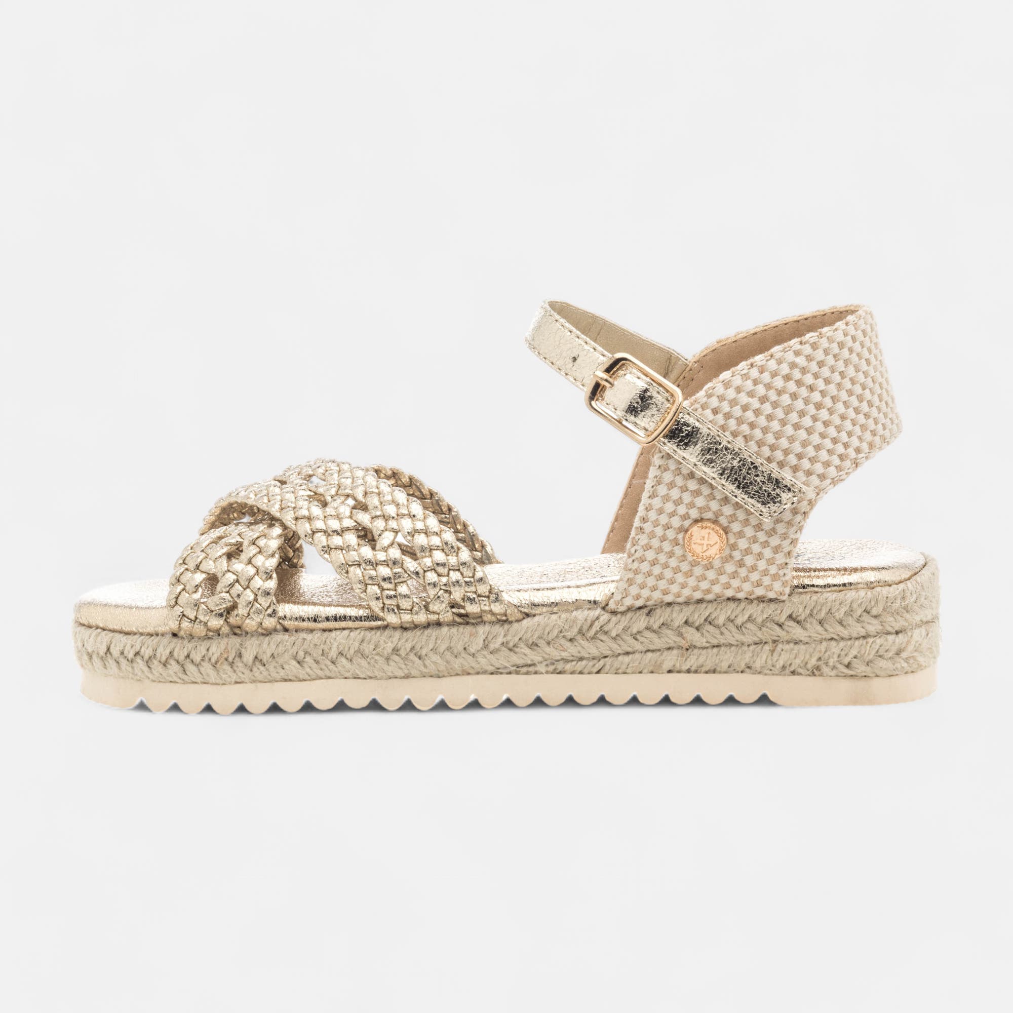 Sandales Fille or