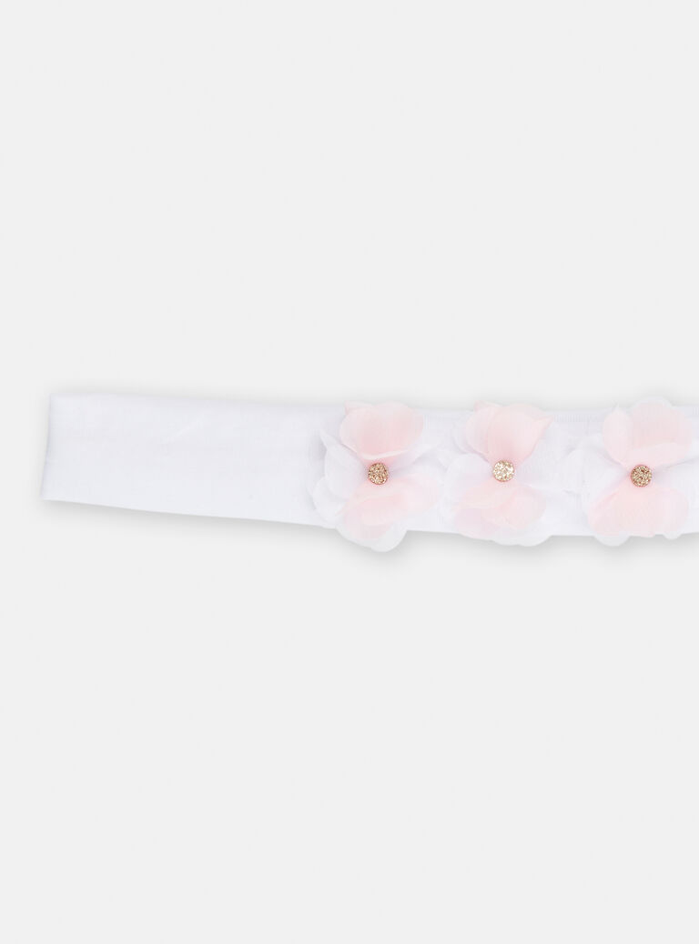 Bandeau cérémonie pour bébé fille