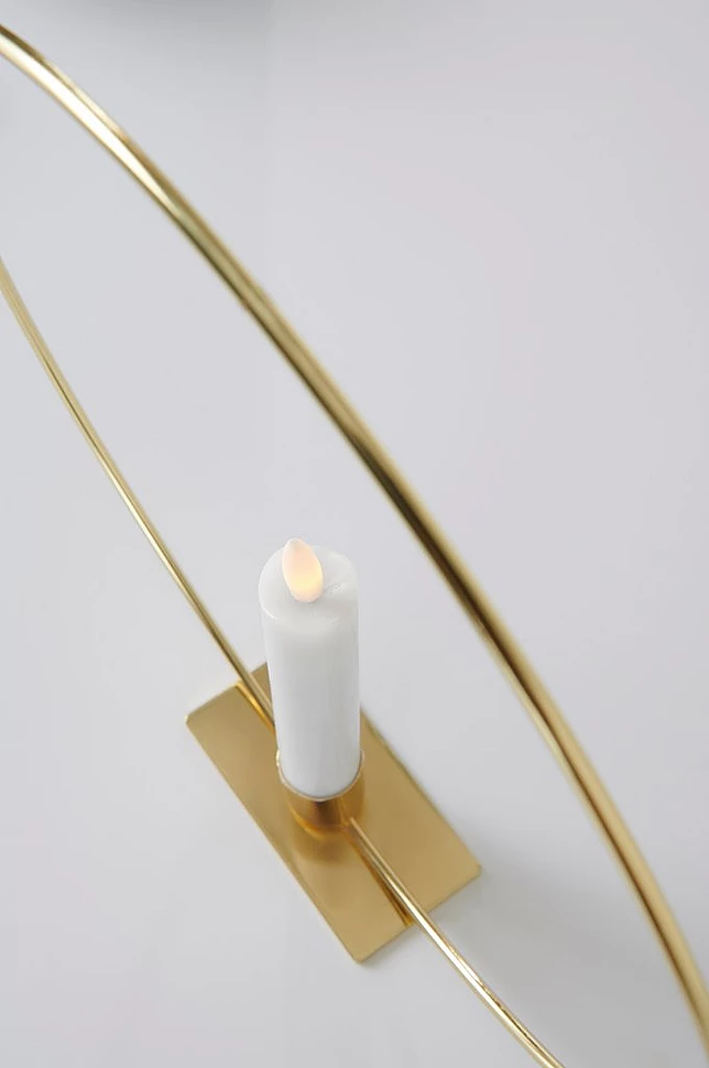 CANDLE RING borddekor med LED-lys