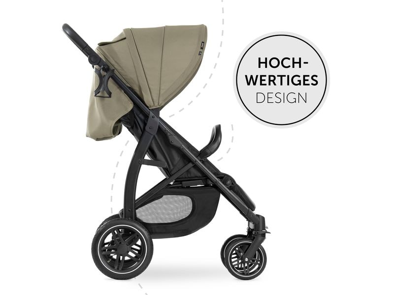 Hauck Buggy Rapid 4D Air Olive Stylischer Buggy für Stadt und Land