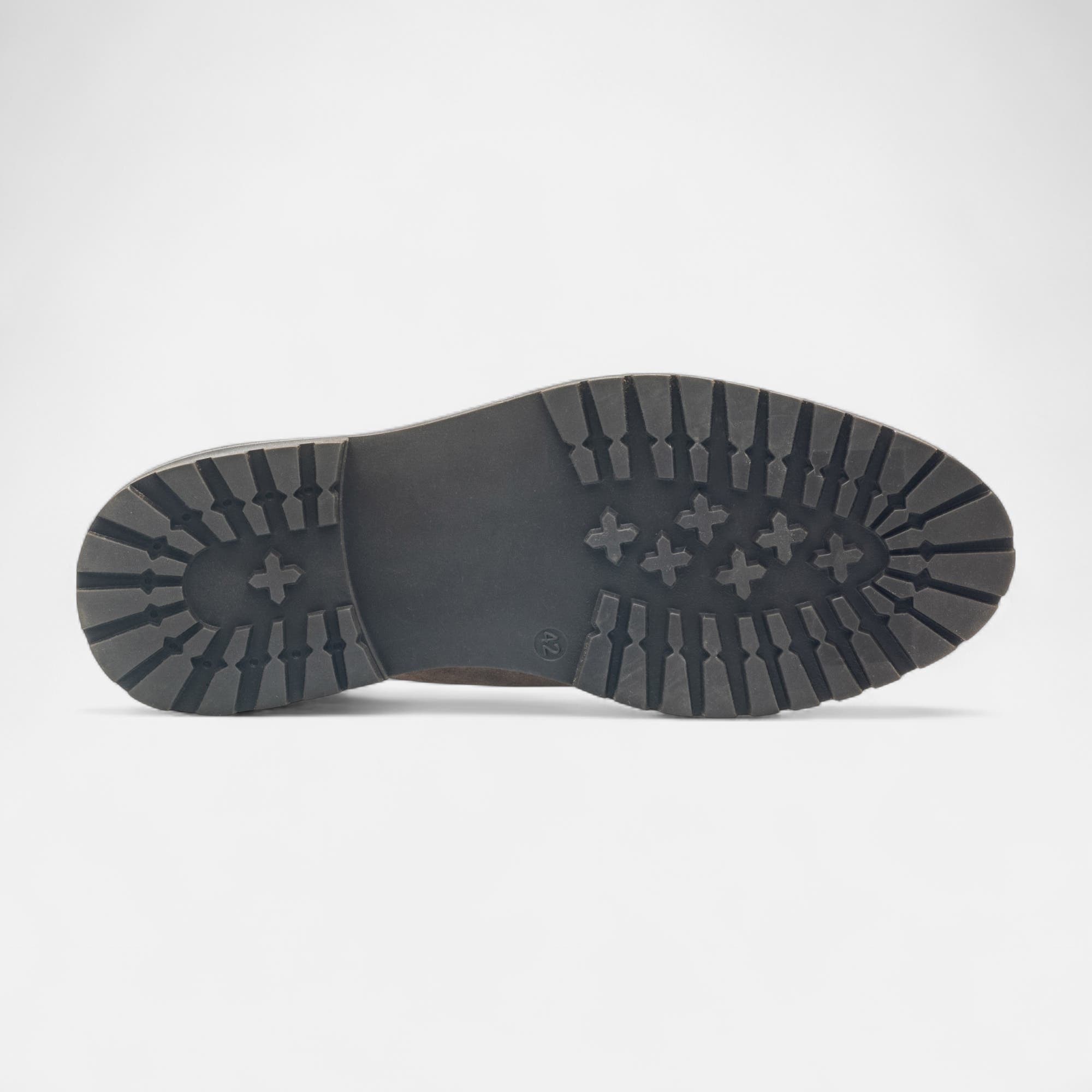 Derbies Homme en cuir taupe
