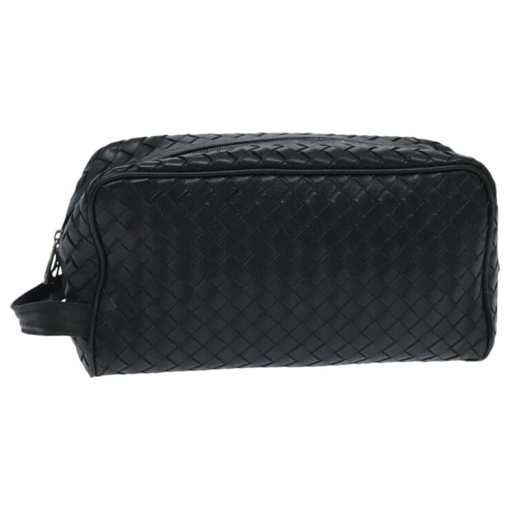 Bottega Veneta Vintage Bottega Veneta Pouch Black