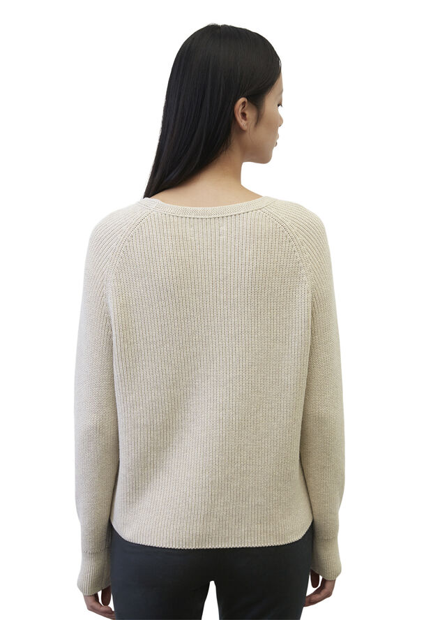 Marc O’Polo Pullover, longsleeve, round-neck Sandy melange