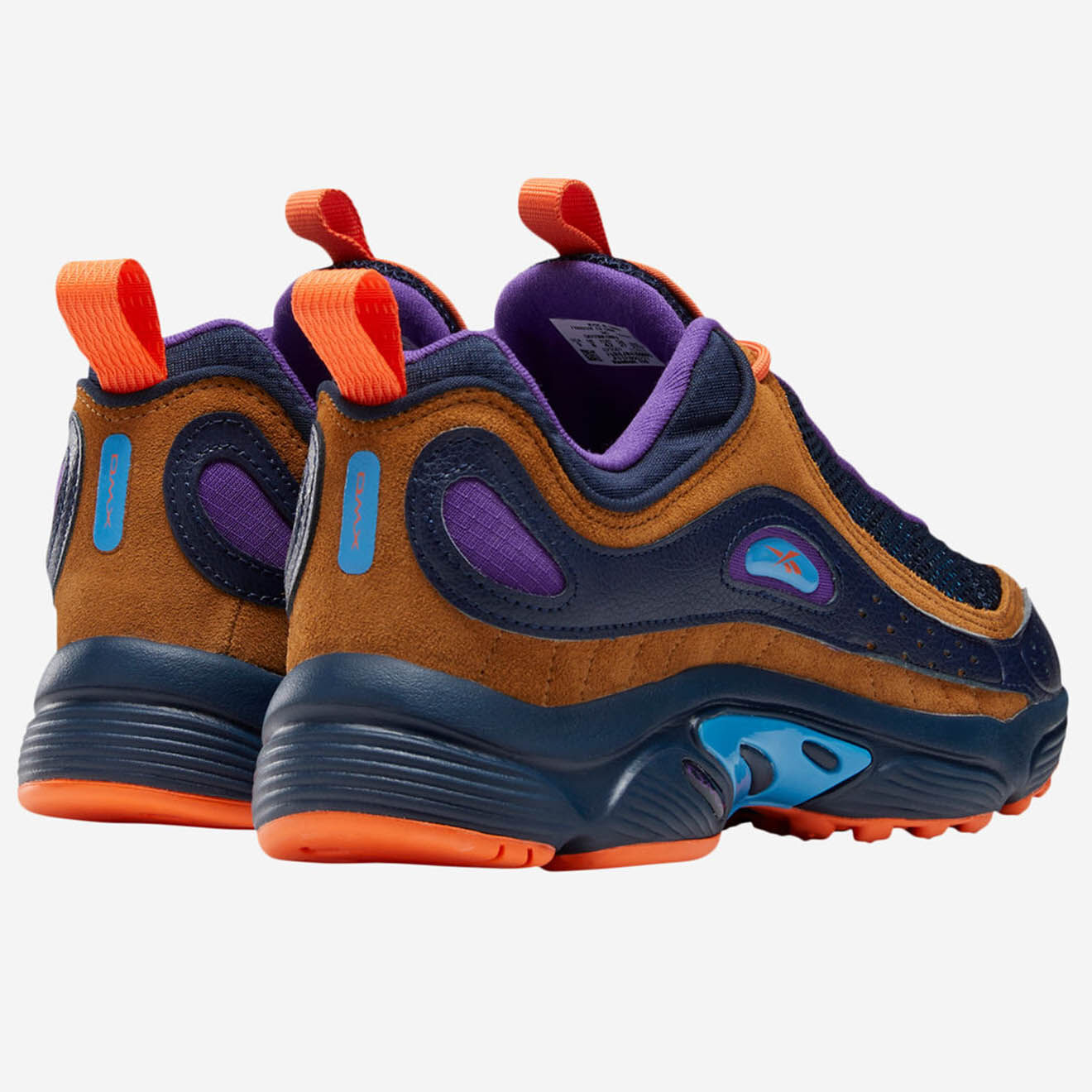 Reebok Baskets Daytona Dmx Ii camel/marine/violet