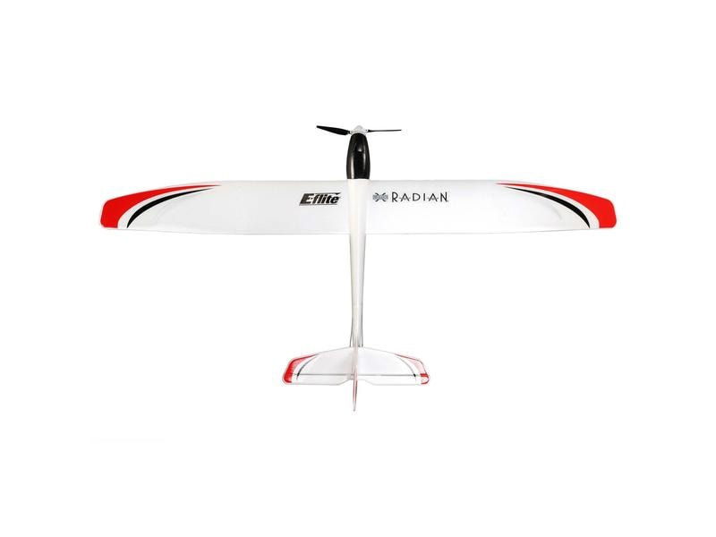 E-flite Motorsegler UMX Radian 730 mm BNF Basic Kompakter Elektrosegler mit AS3X und SAFE Select Technologie