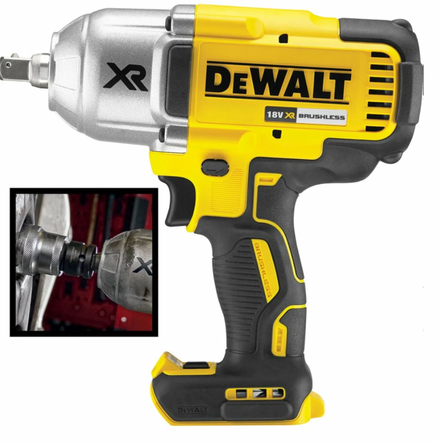 DeWALT DCF899HNT 18V Li-Ion Accu slagmoersleutel body in TSTAK - 950Nm - 1/2