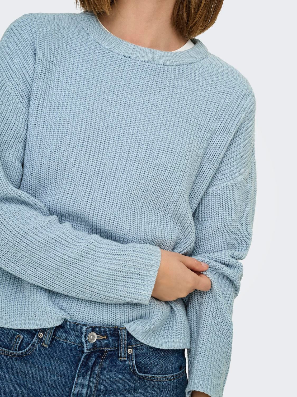 ONLLUNA Strickpullover Cashmere Blue