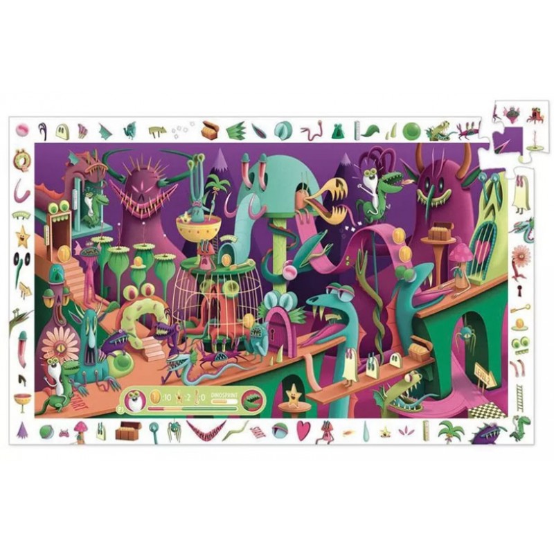 Puzzle 200 pièces - Dans un jeu vidéo