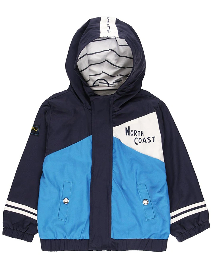 Windjacke NORTH COAST in blau