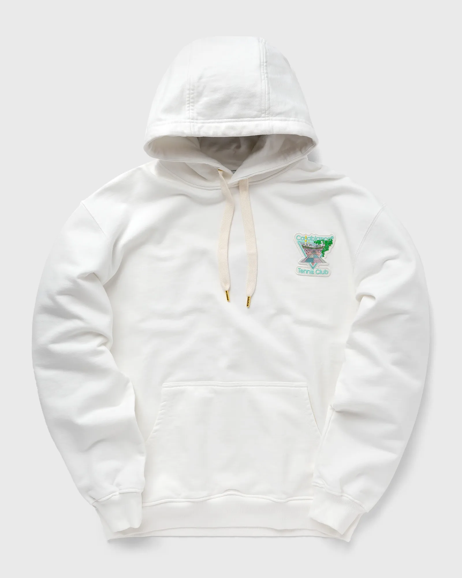 Casablanca TENNIS CLUB ICON PASTELLE UNISEX HOODED SWEATSHIRT
