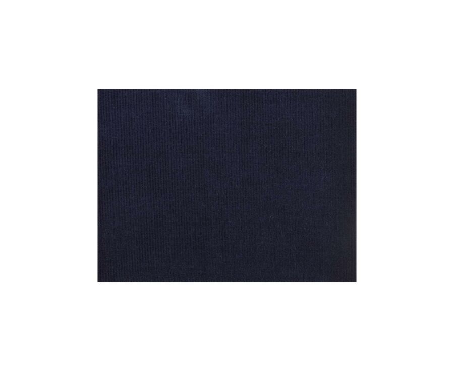 Chemise velours Navy - Col français - WALBERT