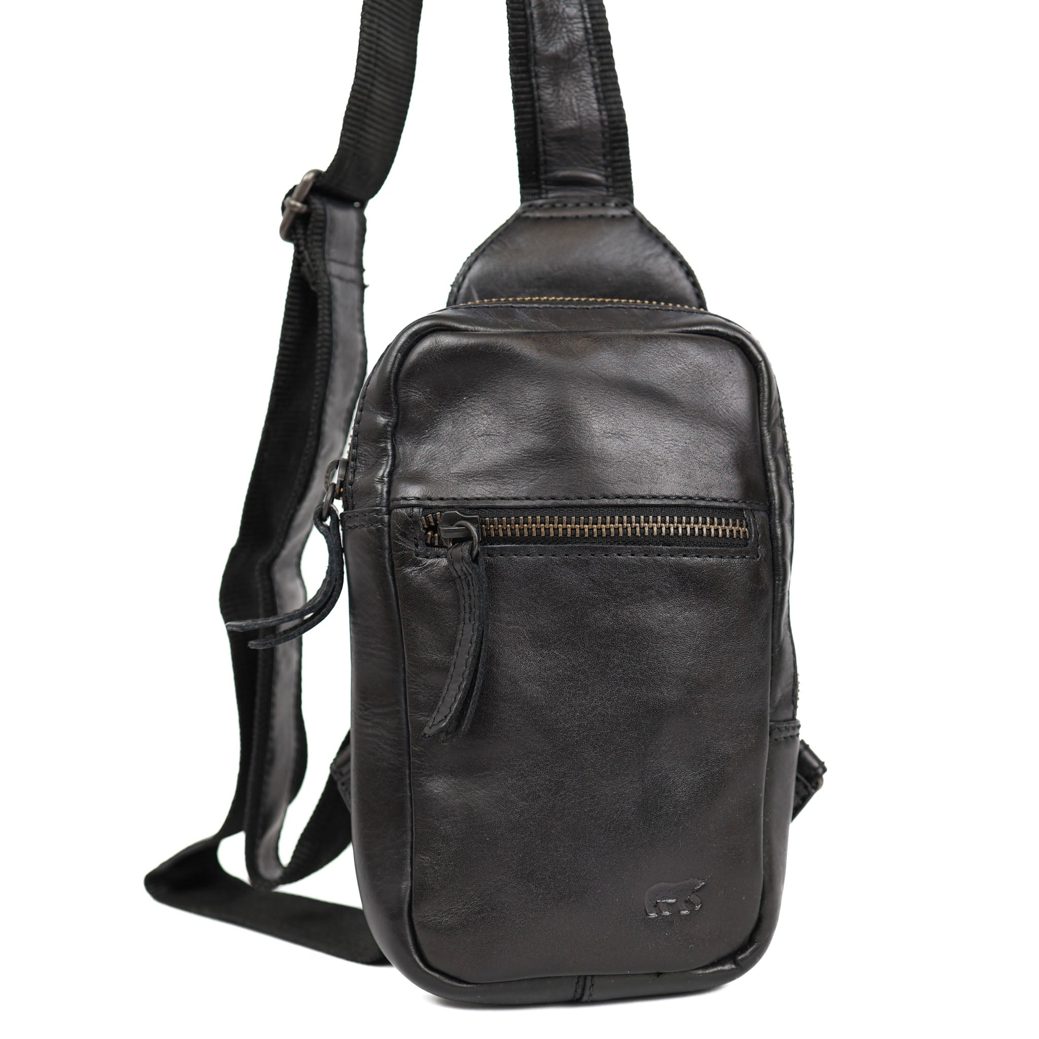 Klein crossbody tasje 'Nikki' zwart Zwart