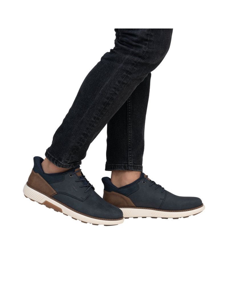 Rieker - Herre Ready2Go sneaker - blå