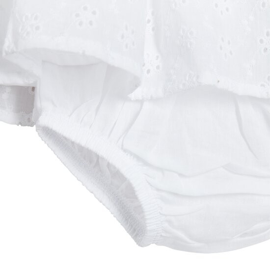 Plage Robe + Bloomer   Blanc        de               P'tit bisou