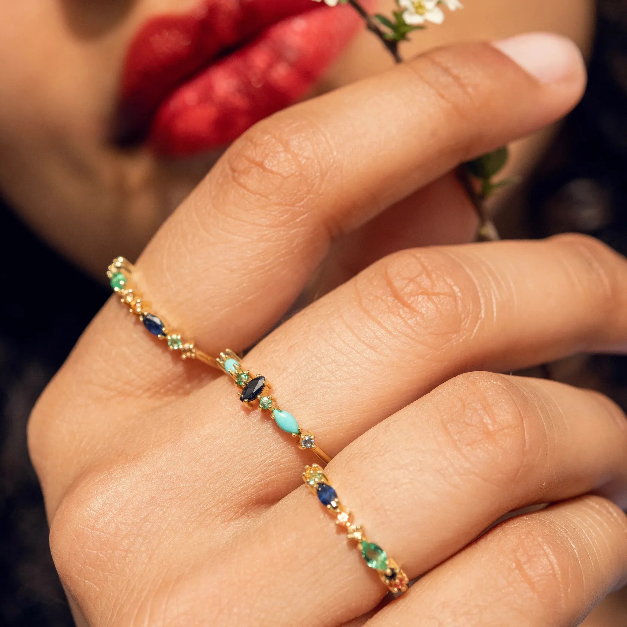 Bague Gaia Turquoise Sophie d'Agon