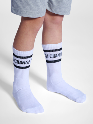 Hummel Carbon Sokker 2-Pakk, Bright White