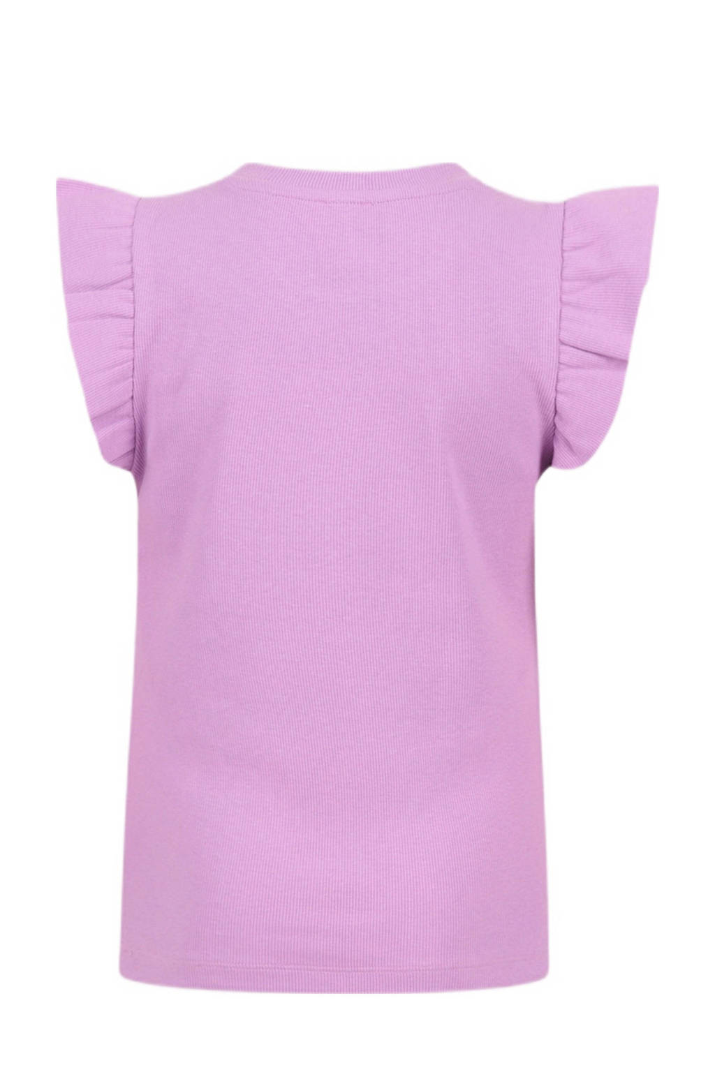 Shoeby T-shirt met ruches paars