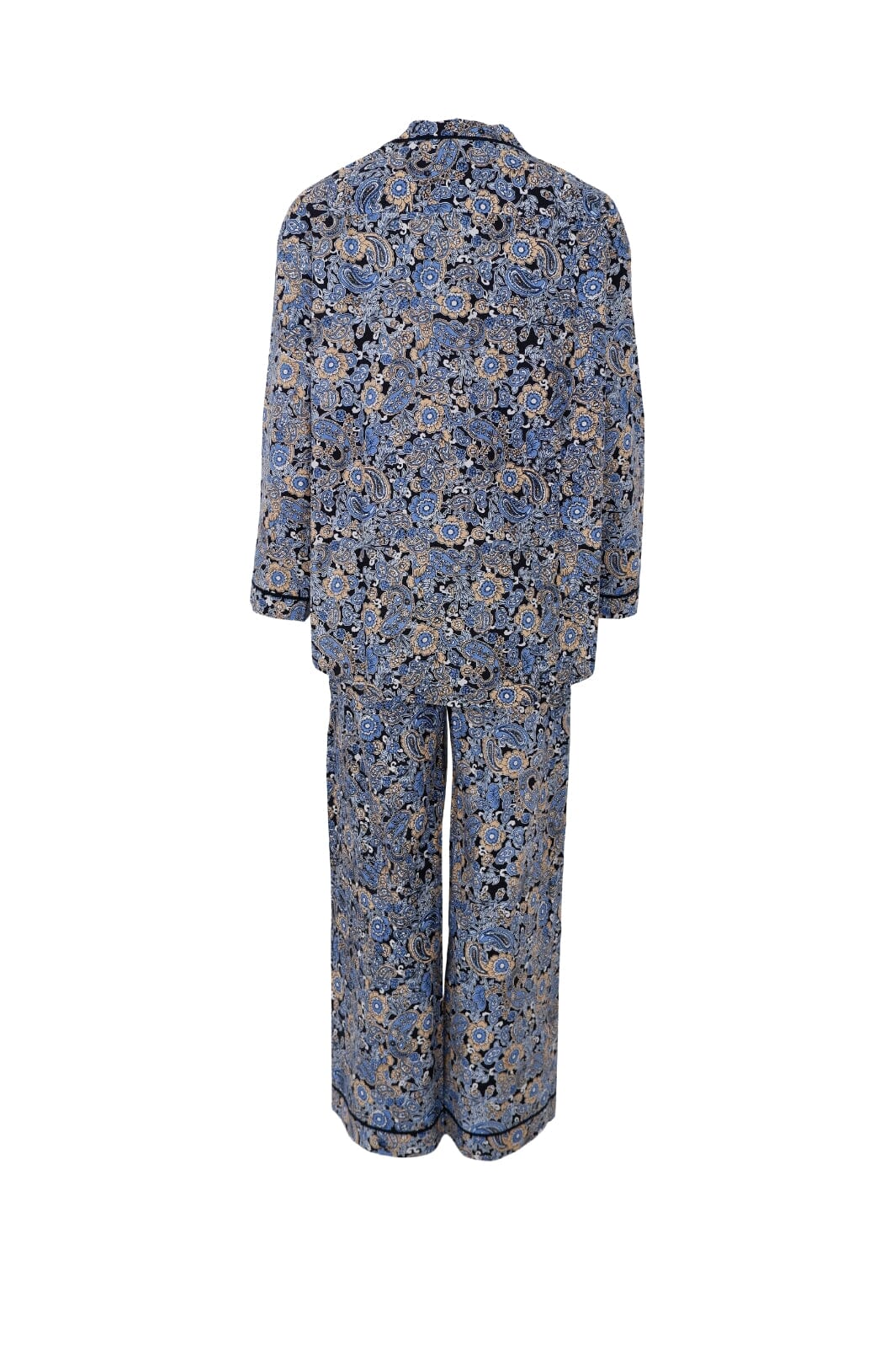Black Colour Bcnorma Night Homewear 7020 paisley
