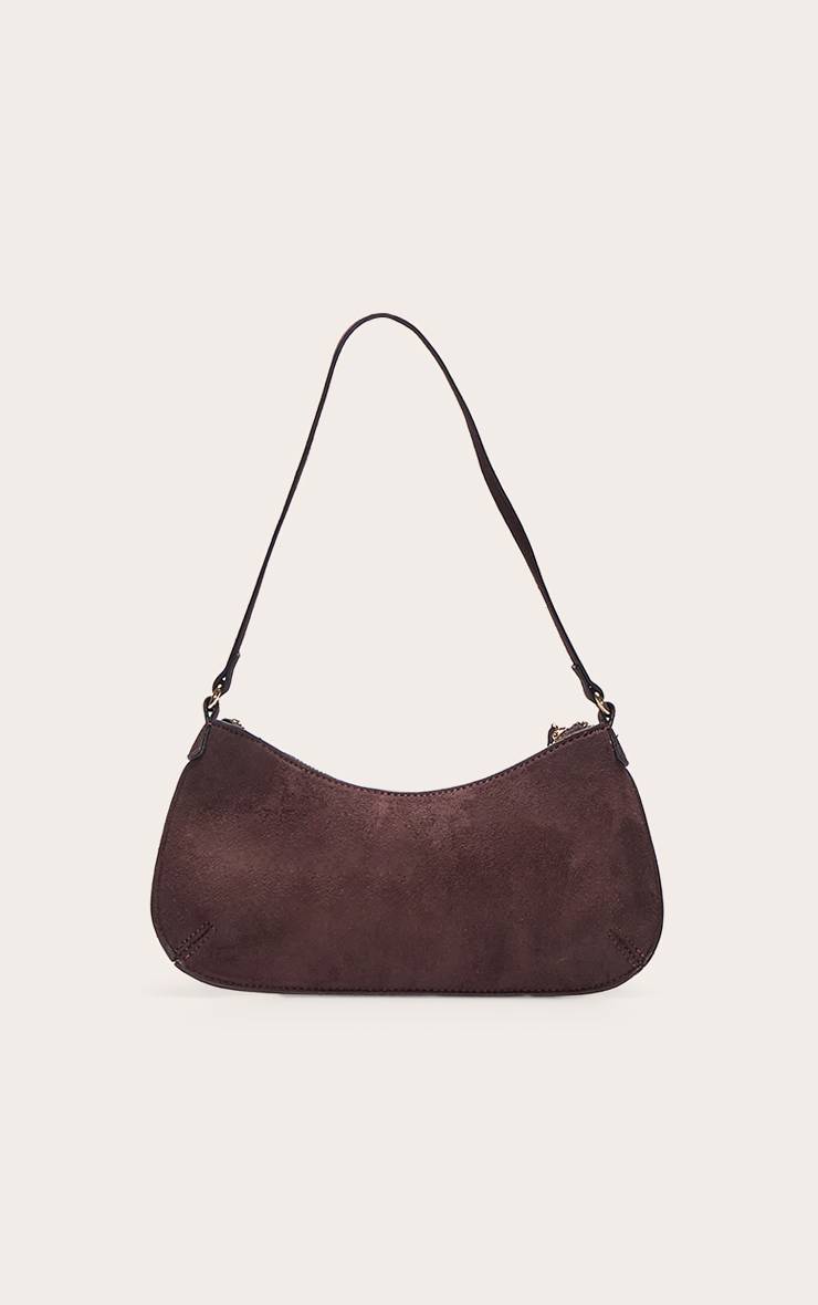 Chocolat Sac Baguette En Synthétique Pour L'épaule