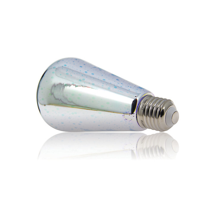 Ampoule 3D filament LED E27 100lm RVB