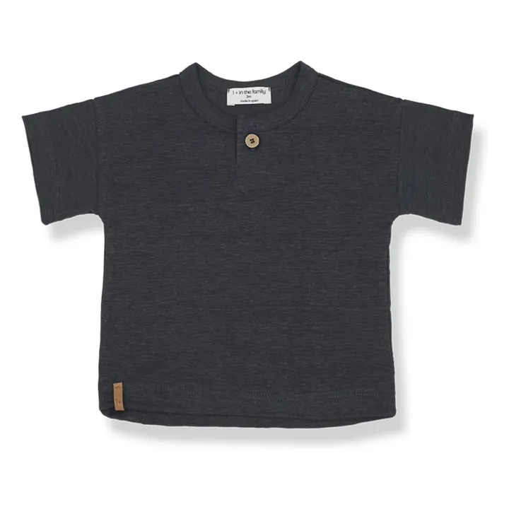 1+ in the family T-shirt Valdarno Lin | Gris anthracite