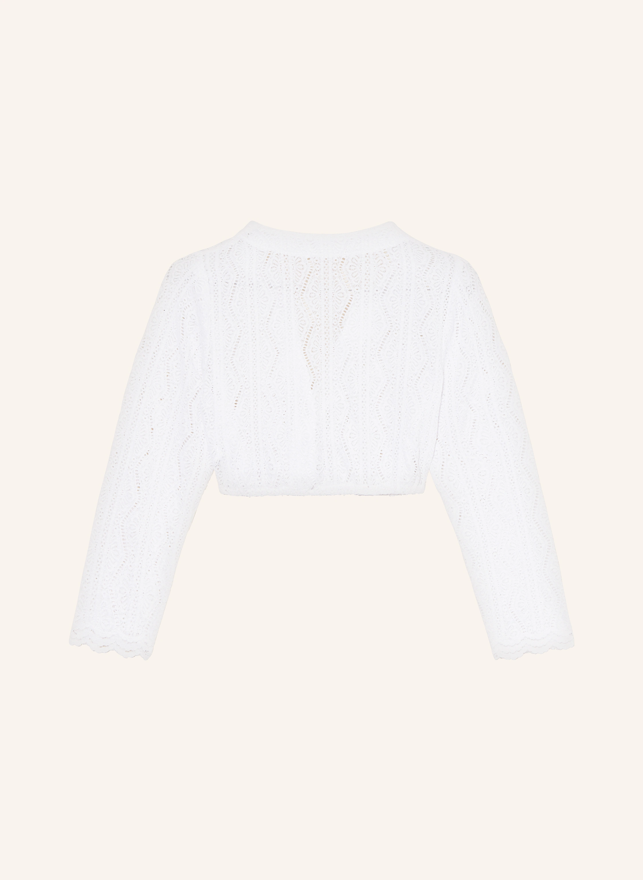 WALDORFF Dirndlbluse aus Spitze mit 3/4-Arm