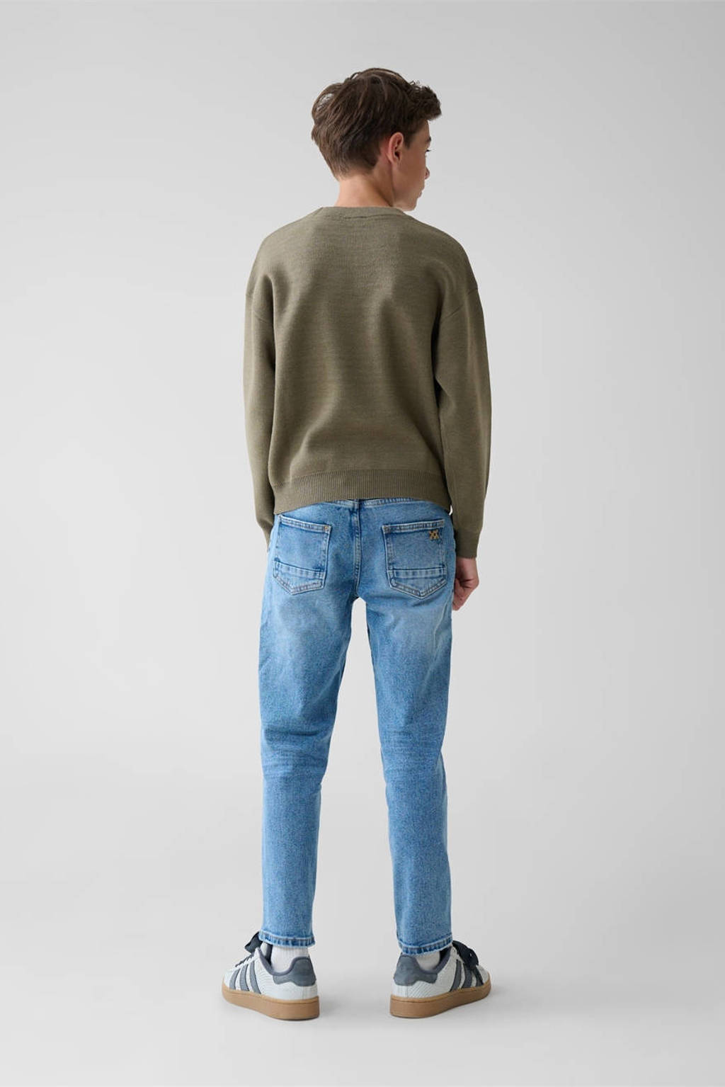Shoeby loose fit jeans medium blue denim