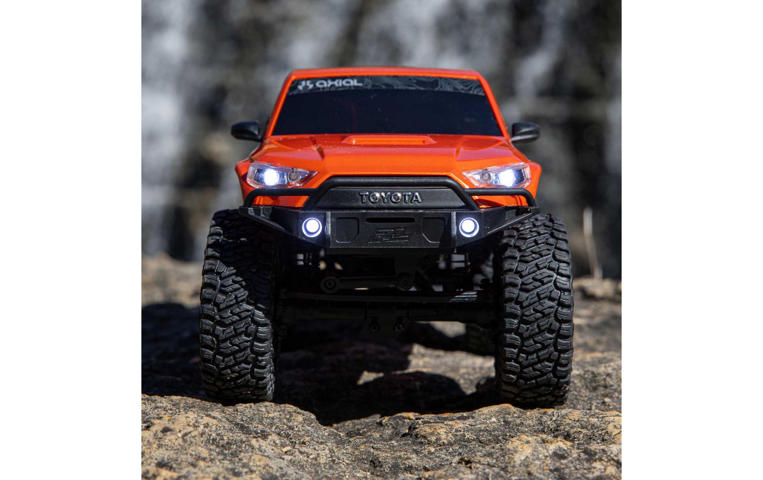 Scale Crawler SCX24 Toyota 4Runner 1:24 RTR - Orange<br>Rock Crawler Brushed 4WD mit Akku & Ladegerät