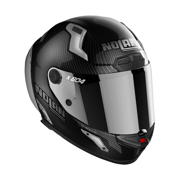 Nolan - Casque X-804 RS Ultra Carbon Silver Edition Carbone / Argent