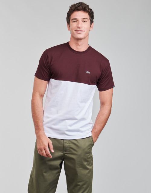 Vans - COLORBLOCK TEE - Blanc