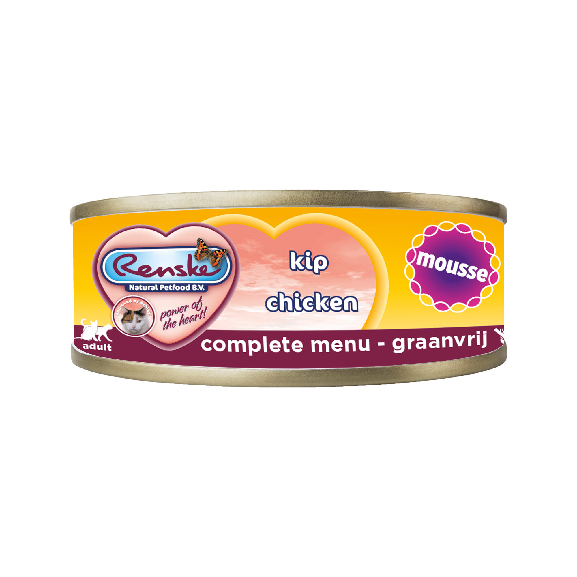 Renske Mousse Natvoer - Kattenvoer - Kip