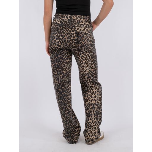 Neo Noir Simona Leopard Bukser, Leopard, 38