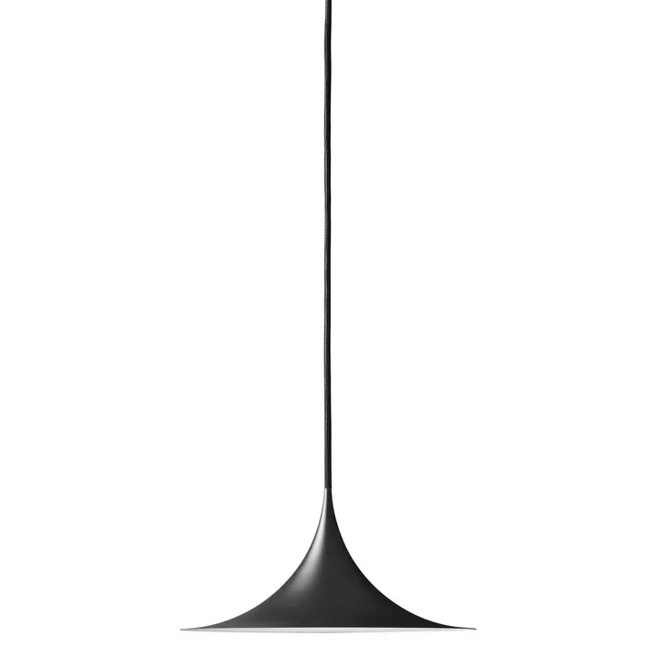 Gubi Suspension Semi, Bonderup & Thorup, 1968 | Noir