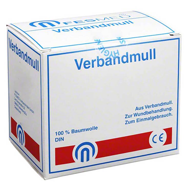 Verbandmull BW 5x0,80m unste, 1 St