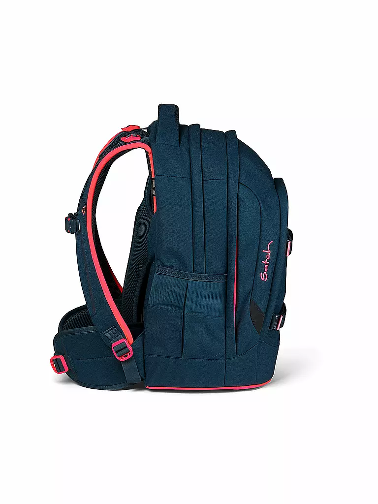 SATCH Schulrucksack Pack - Pink Phantom dunkelblau