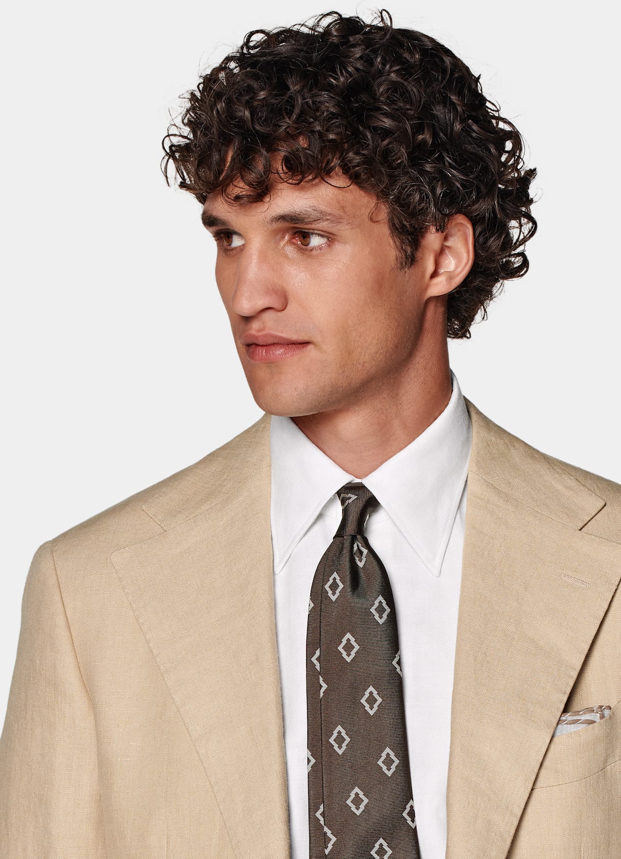 Costume Roma coupe Relaxed sable