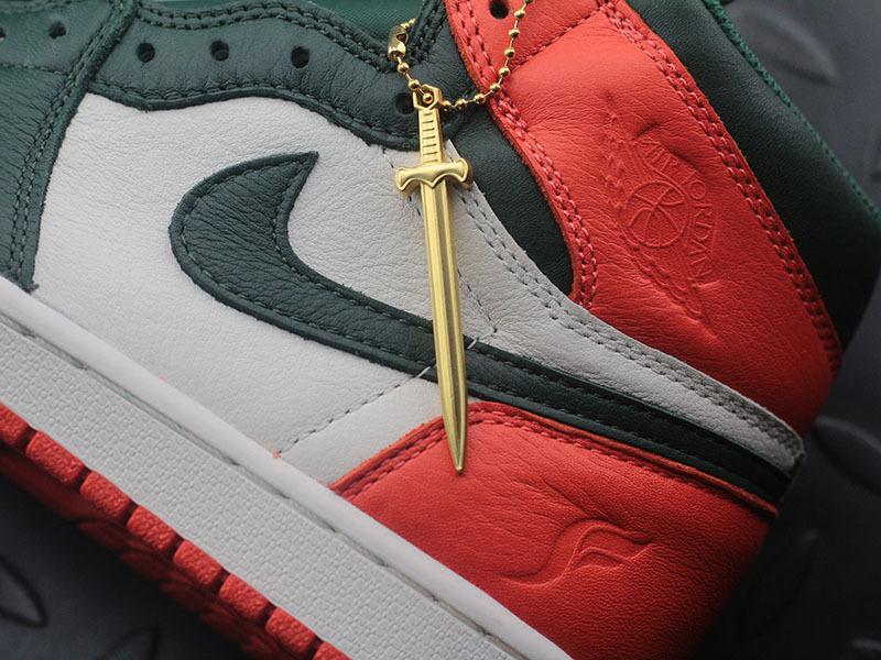 Jordan 1 Retro High SoleFly Art Basel Sail (No Sword)